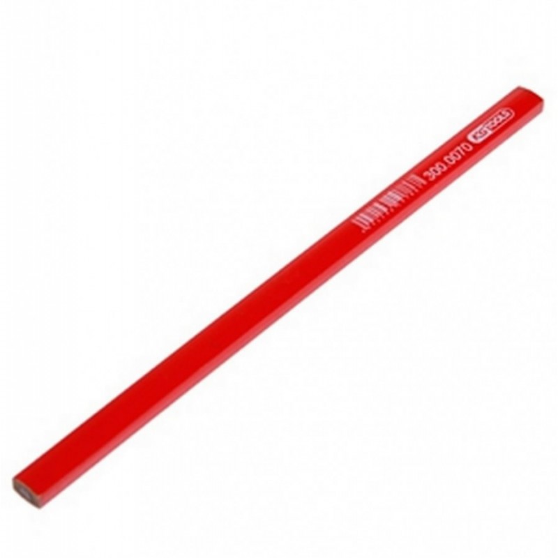 Staliaus pieštukas 25cm HB raudonas