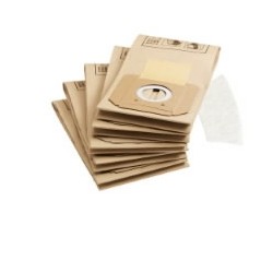 Popieriniai filtrų maišeliai A2701, 5vnt., Kärcher