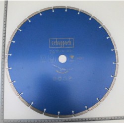 Deimantinis pjovimo diskas segmentuota HSM3500 Ø350x25.4 mm, Scheppach
