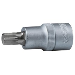 1/2"antgalis galvutė (XZN), M18, 55 mm, KS Tools