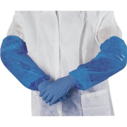 Polietileno rankogaliai MANCHBE 21 mic, mėlyna spalva, Delta Plus