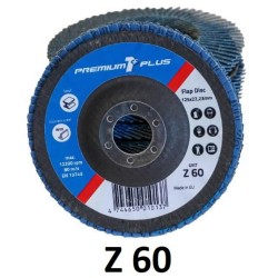 Lapelinis šlifavimo diskas PREMIUM1+ 125mm Z60, Premium 1