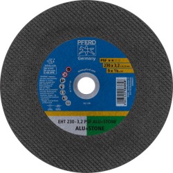 Pjovimo diskas PSF Alu+Stone 230x3,2mm, Pferd