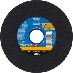 Pjovimo diskas PSF Steel 125x1,6mm, Pferd