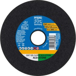 Pjovimo diskas PSF Alu+Stone 125x1,6mm, Pferd